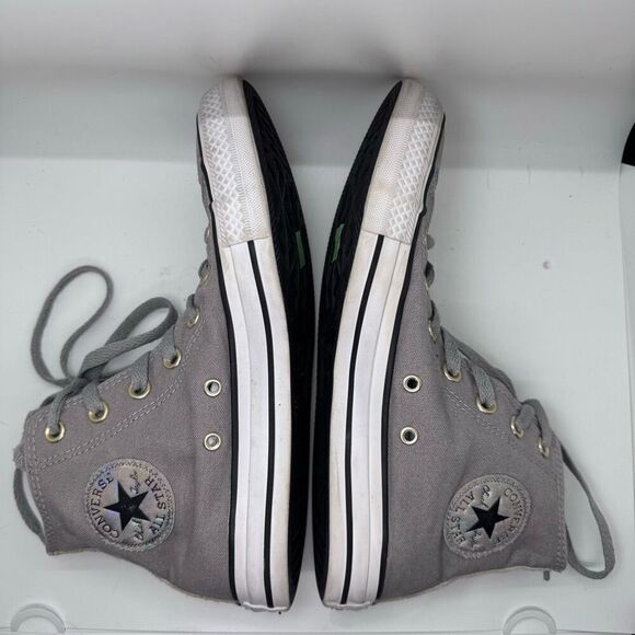 Converse Women's Chuck Taylor All Star Oil Slick Toe Cap Hi-Top Trainers - Picture 10 of 13